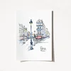 Wallity Poster France Paris-2030, 21x29,7 cm