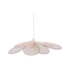 Atmosphera - Dečiji luster na sajli PETAL 1xE27/40W/230V prečnik 64 cm ružičasta