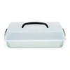 Patisse Patisse pekač za torto s pokrovom 35 x 24 cm Silver-top P03689