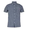 shumee Modro-bela karirasta srajca Lee Cooper, velikost XXL
