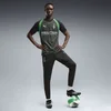 PUMA Borussia Mönchengladbach Slim Training Pants Men, Clothing, Black/White, M