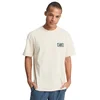 QUIKSILVER Funkcionalna majica Serenity Splash bež/turkizna/črna