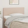 Uzglavlje boja cappuccina 100x5x78/88 cm od umjetne kože
