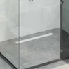 Tuš kanal 2-u-1 sa 360° sifonom Srebrno 70 cm