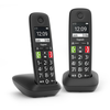 Gigaset Gigaset E290 Duo brezžični DECT telefon, črn