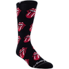 The Rolling Stones Nogavice Red Tongues Crew One Size