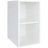 Otvorena Polica Box bela