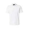 Lyle & Scott Majica pegasto siva/bela