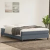Box Spring krevet bez madracem tamno sivi 160x220 cm baršun