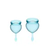 Menstrualne čašice Feel Good Menstrual Cup Light Blue