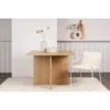Venture Design Jedilna miza Leo 100x100x75 cm naravna