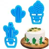 Rezalnik sladkorne paste Cactus Cacti 3 kosi