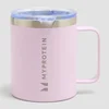 Myprotein reciklirana kovinska skodelica za kavo 350 ml - blush