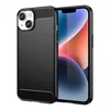 HURTEL Fleksibilen gel zadnji ovitek za iPhone 14 Plus Carbon - črn