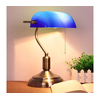 Brilagi - Stona lampa BANK OFFICE 1xE27/60W/230V mesing/plava
