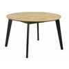 Miza Oakland 811 Hrast, Črna, 75cm, Podaljšanje, Les, Les