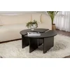 Hanah Home Klub sto Moira, O90x41cm, Crni