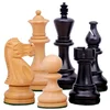 Šahovske figure Classic Ebonised Staunton 7