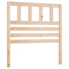 Vidaxl Posteljno vzglavje 81x4x100 cm trdna borovina
