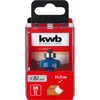 KWB - HM glodalo 25.7 polukružni žleb | SB, za glodalicu, drvo/plastika - (49755920)
