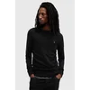 Volnen pulover AllSaints MODE črna barva, M002KZ
