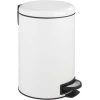 WENKO 22707100 - Kanta za otpatke LEMAN 25x38 cm bela/crna