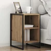 Noćni ormarić 2 pcs Umjetnička hrastovina 39,5 x 30 x 50 cm