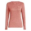 MAJICA SALEWA ŽENSKA PUEZ MELANGE DRY DUGI RUKAV l/s