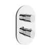Ravak X070455 - Termostatska tuš baterija za podometno montažo CHROME, sijajni krom