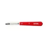 N°115 peeler, stainless steel, 6 cm, Les Essentiels, Red - Opinel