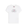 Tommy Jeans Majica rdeča/črna/bela