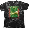 Bob Marley Exodus Tie-Dye (Wash Collection) Black L Majica