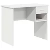 Stol s ladicama Bijelo 90 x 49 x 75 cm Konstruirano drvo