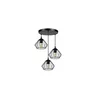 Luster na sajli CEED 3xE27/60W/230V crna