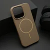 Maska JELLY MagSafe za iPhone 16 Pro tamno zlatna