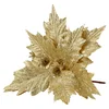 Festa Novogodišnja dekoracija Cvet Blossom, 28 cm, Zlatne boje