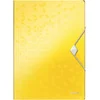 MAPA S KLAPO IN ELASTIKO A4 PVC WOW LEITZ 4599 RUMENA