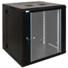 EXO:N 15U Podno stojeci rack ormar sa tockicima, 600mm×800mm×600mm, crni