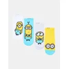 Sinsay - Kratke Čarape sa Printom Minions 4 kom - šareno