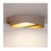 BRILAGI- LED Plafonsko svetlo VELVET TWIST LED/24W/230V 4000K prečnik 55 cm bež./zl.