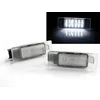 Mstyling LED osvetlitev registrske tablice z ohišjem PEUGEOT 106 307 308 406 407 CITROEN C3 C4 C5 LE