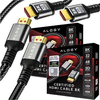 HDMI kabel 21 Alogy 8K 60Hz 48GBps 3m črne barve