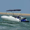Tenda bimini s 4 luka i bočnim stijenkama 243x(185-198)x137 cm