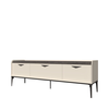 Jela TV Komoda Soffy TV197-3F/SF, 200x65x50cm, Prljavo bela