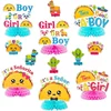 Haooryx Baby Shower dekoracija Set s temo Taco 12 kosov