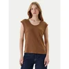 United Colors Of Benetton Majica 37UJE16B1 Rjava Regular Fit