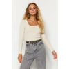 Trendyol Stone Crop Knitwear Sweater