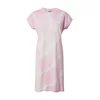Urban Classics Obleka Tye Dye, roza