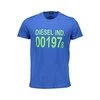 DIESEL Muška majica SASA-T-DIEGO_BLU_8II, Plava
