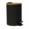 Bamboo metalna kanta Black 3l